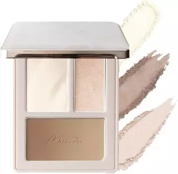 Палитра MilleFee Cheat Face Contour Highlight Shading 3D Look Small Face Matte Highlight Yete MilleFee (01 Теплый)
