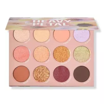 Палитра прессованной пудры ColourPop Heavy Petal