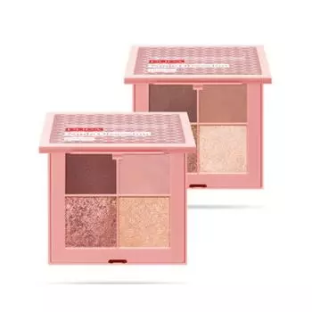 Палитра PUPA Nude Obsession, 8 г розовый коричневый