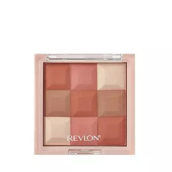 Палитра румян Revlon Blush Illuminator Palette 003 Caramel Nude Japanese Design. Хайлайтер для щек. Натуральный нюдовый красный оттенок и цвет лица! 8.5г
