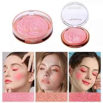 Палитра Sweet Eyes Rose Diamond Highlighter Blush Palette Face Highlighting Contour Pearl Three Dimensional Eyeshadow Highlighting Products