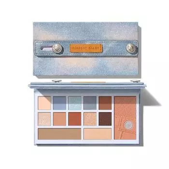 Палитра теак в стиле деним для идеального дневника 01 Теплый оранжевый