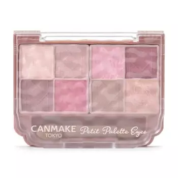 Палитра теней Canmake Petite Eyes (Матовый тип) M02 Romantic Fog 2g Eyeshadow Разноцветные тени для век Lame Pearl Blueish Pink