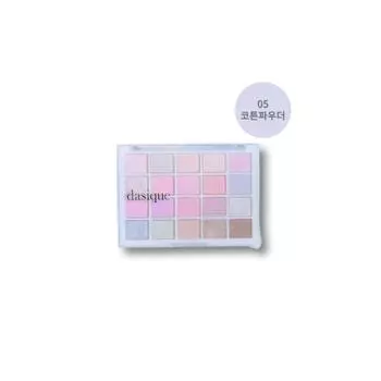 Палитра теней Daisyk Mood Shadow Palette 20 штук, 1 шт, оттенок 05 хлопковая пудра