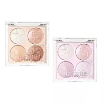 Палитра теней DASIQUE Starry Night 2,4 г [Коллекция Starry Night - праздничный сезон 2024 г.] P000DYLC - 01 Moon Light