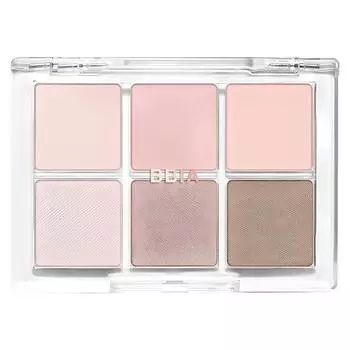 Палитра теней для век BBIA Ready-to-Wear 5 г, 06 Cool Standard, 1 шт.