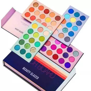 Палитра теней для век Beauty Glazed 60 Color Makeup Eyeshadow 4-слойная вращающаяся, 1 шт.