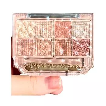 Палитра теней для век Canmake Petit Palette Eyes, 4 вида, 1, Bonaire Marron