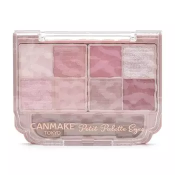 Палитра теней для век Canmake Petit Palette Eyes 03 Mignonne Ribbon с розовым наконечником 2,0 г