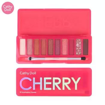 Палитра теней для век Cathy Doll Cherry 1 г x 10 цветов - Тайская косметика