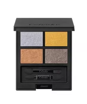 Палитра теней для век Celvoke Vatik Eye Palette 06 Aquatic Yellow Eyeshadow Palette 4 цвета