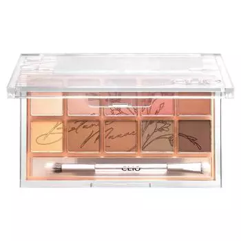 Палитра теней для век Clio Pro Eye Palette 09 Botanic Mauve 7 г, 1 шт.