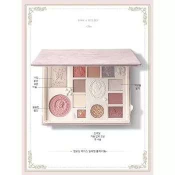 Палитра теней для век Colorrose Queen s Cameo, румяна, все цвета, глянцевый макияж «все в одном»