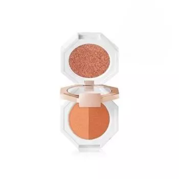Палитра теней для век Dear Dahlia Paradise Dual Shadow Palette 4 г, Romantic Bloom, 1 шт.