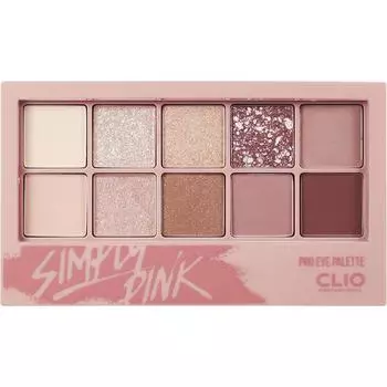 Палитра теней для век DOOWON CLIO Pro Eye Palette 01 Simply Pink Eye Shadow CLIO, 1 шт.