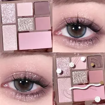 Палитра теней для век Dream Makeup Блестящая жемчужная палитра теней для век Fashion Charming Eye Makeup Палитра