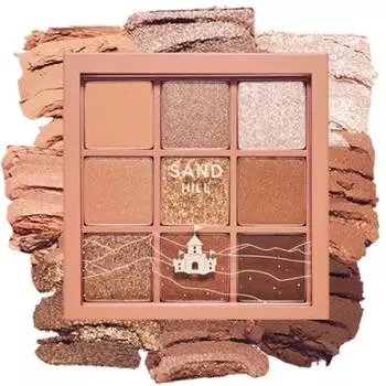 Палитра теней для век Etude House Play Color, Sand Hill, 1 шт.