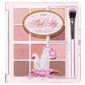 Палитра теней для век Etude My Best Tone 7 г, розовая, коллекционная, 1 шт.