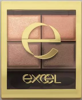 Палитра теней для век excel Skinny Rich Shadow SR03 (Роял Браун)