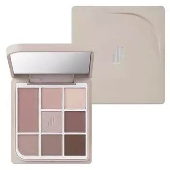 Палитра теней для век Heart Percent Dot On Mood, оттенок 08 Neutral Muse Facet, 1 шт.