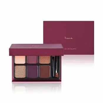 Палитра теней для век Heme 6 PURPLE BLOSSOM Тайваньская косметика 1 шт 6 цветов (всего цветов) (х 1)