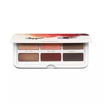 Палитра теней для век и бровей Clarins Ready In A Flash, 2 продукта и (4x Тени для век, бровей) 7,6 г/0,2 унции