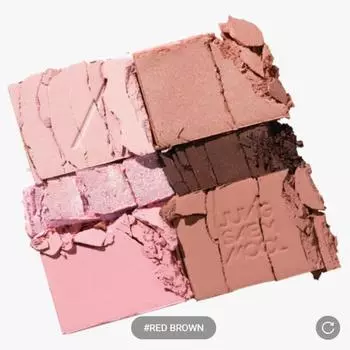 Палитра теней для век JUNGSAEMMOOL Artist RED BROWN