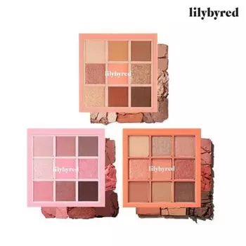 Палитра теней для век LilybyRed Mood Cheat Kit, 03 Coral Holiday, 1 шт.