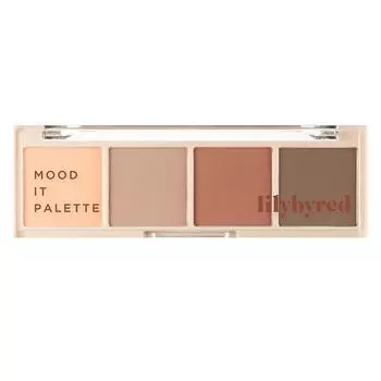 Палитра теней для век Lilybyred Mood It 6 г, 03 Mute It, 1 шт.