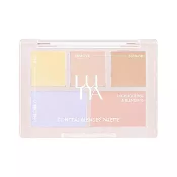 Палитра теней для век Luna Concealer Blender Palette 6 г, нет. 2 Чистая обложка, 1 шт.