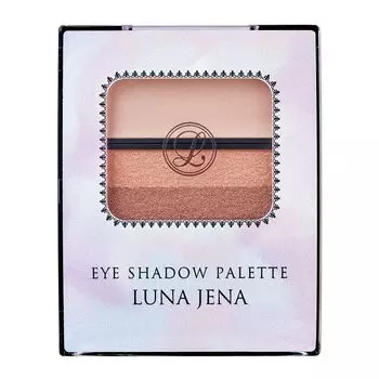 Палитра теней для век Luna Jena Easy Eye Gloss Natural Brown Сделано в Японии Официальный Z48S021