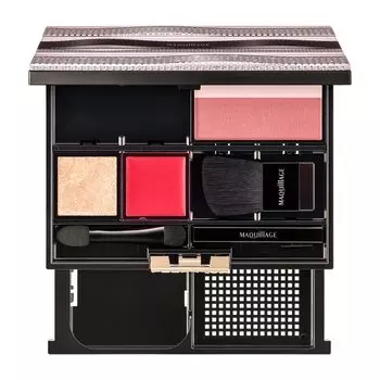 Палитра теней для век Maquillage Dramatic Palette 10 Switch Mode Color, 0,8 г + 0,8 г + 3 г + 1 шт.