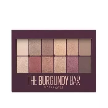 Палитра теней для век Maybelline The Burgundy Bar 04 Бордовый
