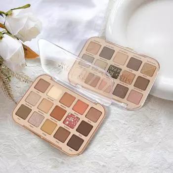 Палитра теней для век Miss Rose Of 15 Colors Shimmer и Matte, Silty Fine и легко окрашивается