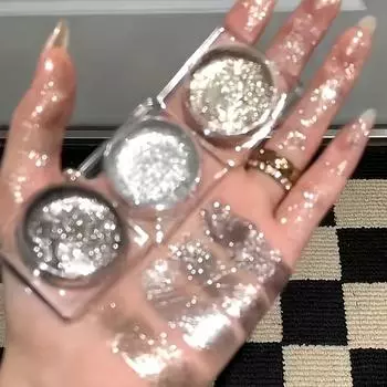 Палитра теней для век Monochrome Highlight Blush с стойкими перламутровыми блестками и мерцанием. Высокопигментированные тени для век для макияжа любого типа лица. G01#