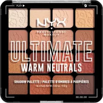Палитра теней для век Nyx NYX Makeup Eyeshadow Palette Ultimate 05W 12,8 г, 1 шт.