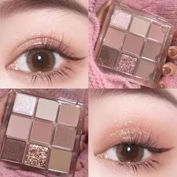 Палитра теней для век Pearly Eyeshadow Glitter Earth Color, блестящий макияж Ojos, 20.20