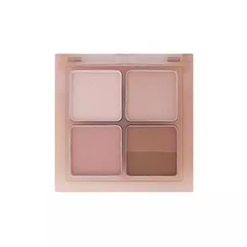 Палитра теней для век Peripera Ink Pocket 23AD Нет. 1~4, Нет. 4. Чувство безмолвия, 1 шт.