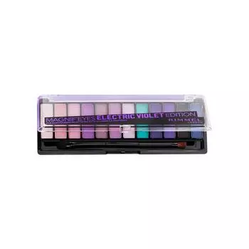 Палитра теней для век Rimmel London Magnif Eyes 008 Electric Violet, 12 оттенков