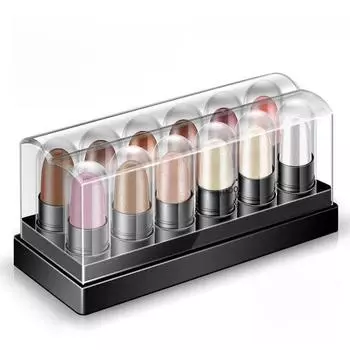 Палитра теней для век с перламутровым эффектом из 12 цветов — водостойкая, популярная, легко наносится одним касанием 15g