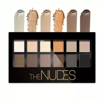 Палитра теней для век Smokey, 12 цветов, серия коричневых, черных темных цветов, матовая пудра для теней для век с жемчужным блеском ( С кистью)