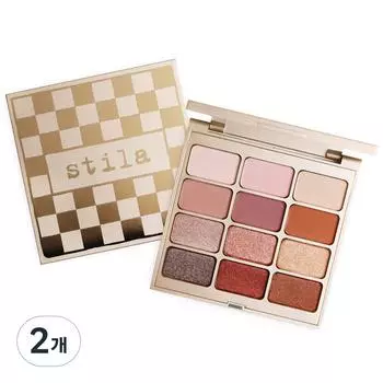 Палитра теней для век Stila Matte & Metal, 12 цветов, 2 шт.