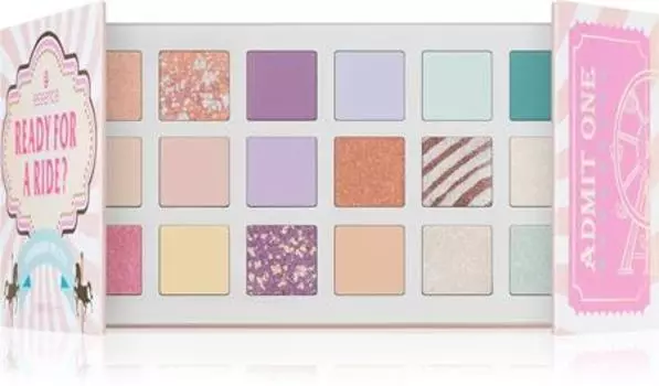 палитра теней для век TU прозрачный