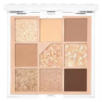 Палитра теней для век Unlicia Glitterpedia, N°2 All of Brown, 1 шт.