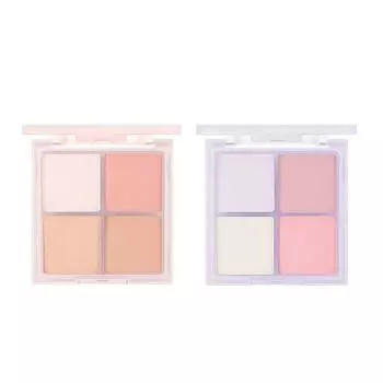 Палитра теней для век VDL 10 г P000DXEK - 01 Iconic Peach