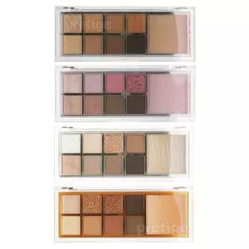 Палитра теней для век Wake Make Mix Blurring, оттенок 03 Forest Brown, 1 шт.