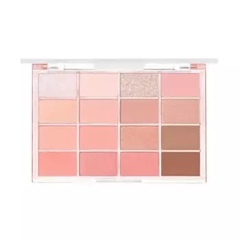 Палитра теней для век Wake Make Soft Blurring, нет. 07 Soda Coral Blurring, 1 шт.