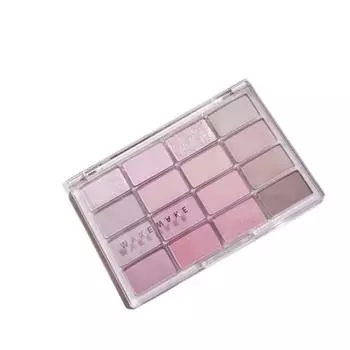 Палитра теней для век Wakemake Soft Blurring, 16 оттенков, 14 г, нет. 05 Mute Coral Bluring, 1 шт.