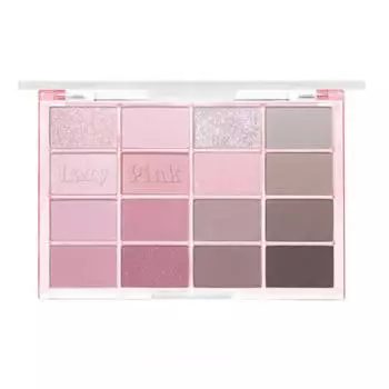 Палитра теней для век Wakemake soft blurring 14 ЦВЕТОВ, 10 оттенков ленивого розового размытия, 1 шт.