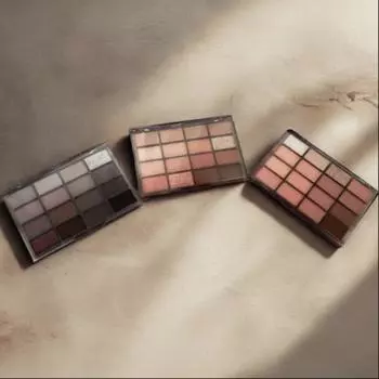 Палитра теней для век Wakemake soft blurring, soda coral blurring no. 7, 1 шт.